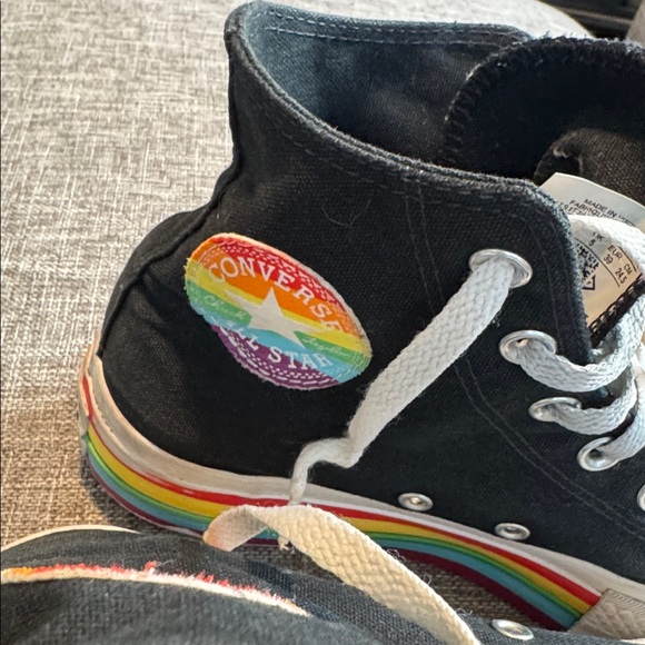 Converse Chuck Taylor All Star Hi Lift Platform Pride - Picture 2 of 9